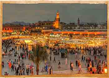 Jamaa El Fna square marrakech