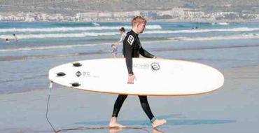 Surfer in Agadir Surfer in Agadir