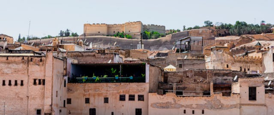 Buildings in the medina of Fez Buildings in the medina of Fez