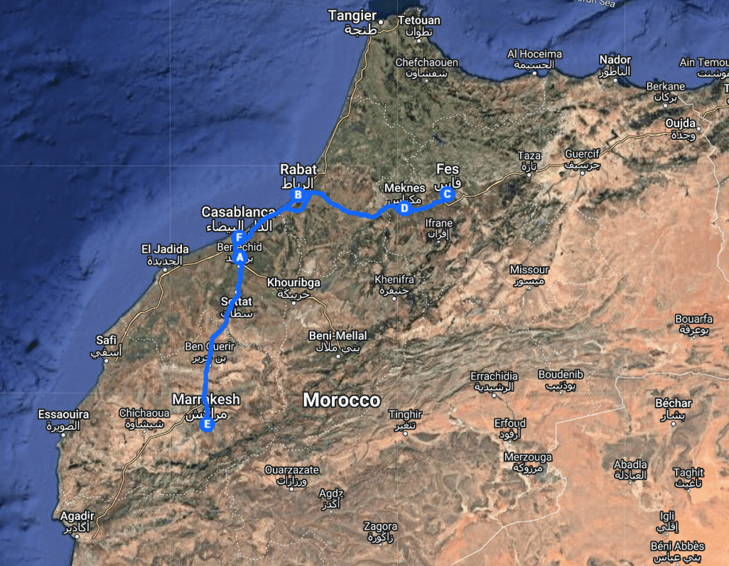 Luxury Holidays Morocco from Casablanca in 8 Days Luxury Holidays Morocco from Casablanca in 8 Days